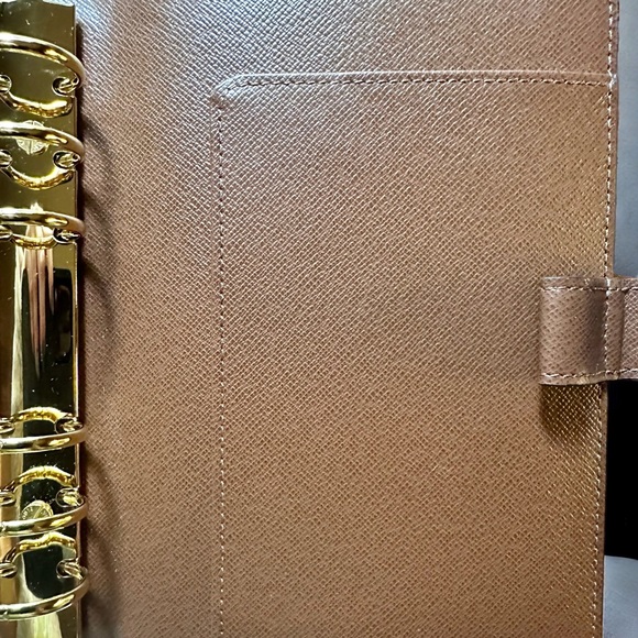 BNIB Louis Vuitton Medium Monogram 6-Ring Agenda Cover & Cloth & Paper bundle - Picture 6 of 12